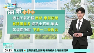 外圍環流.西南風影響　今留意短延時強降雨