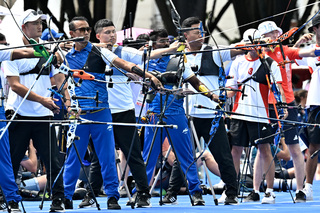 中華射箭男團首戰告捷！　射下英國晉級八強