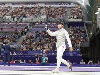 巴黎奧運》「擊劍王子」陳弈通惜敗法國地主　止步32強