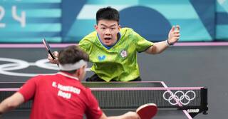 巴黎奧運》高承睿初闖奧運連闖2關 桌球男單晉級16強