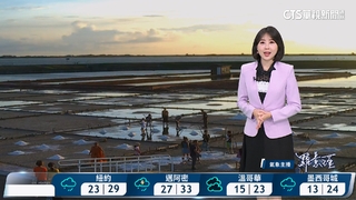 天氣高溫悶熱，午後留意大雨豪雨