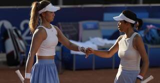 巴黎奧運》網球女雙對手棄賽 謝淑薇、曹家宜挺進8強