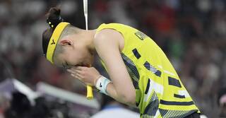 巴黎奧運》戴資穎帶傷打完奧運最終戰 淚崩喊：我真的盡力了