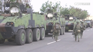 護送總統「雲豹甲車」爆抗彈板裂　國防部：已全修復
