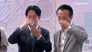 攜手推「嘉義五金」　賴清德.翁章梁品茗.磨山葵