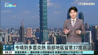 今晴到多雲炎熱 局部地區留意37度高溫