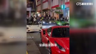 法拉利.麥拉倫爭奇鬥艷　信義區「超跑巷」超吸睛