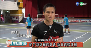 結合羽球網球桌球 新興球類運動