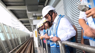 新北環狀線修復進度提前　侯友宜：力拚年底復駛