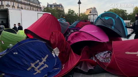 奧運期間巴黎遊民追求居住正義　警拆帳篷禁落腳