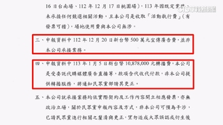 時樂爆「未收柯競辦500萬宣傳費」　民眾黨：調查中
