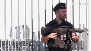 巴奧閉幕式維安　法警秀火力產生嚇阻性