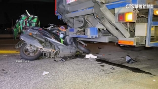 貨車駕駛停路邊吃飯　騎士撞貨車尾不治