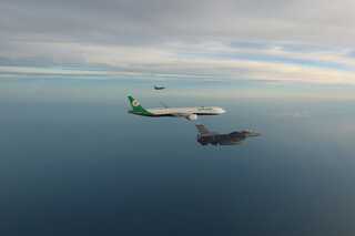 奧運代表隊返台！F-16戰機伴飛 機師廣播讚「台灣女兒」林郁婷