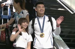 陳詩媛管制區接機王齊麟惹議 航警局：符合規定