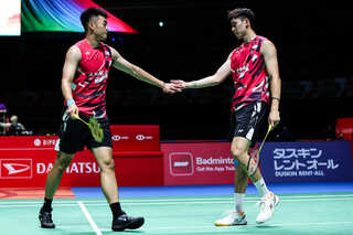 「麟榤配」第2戰被逆轉　不敵日本組合止步16強