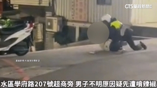 男尾隨女大生騷擾　拒檢襲警遭大外割壓制逮人