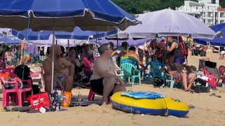 墾管處PO無業者陽傘霸占沙灘　挨轟刻意避開畫面