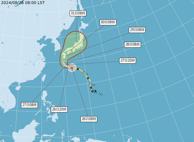 赴日旅遊注意！中颱「珊珊」明大迴轉達最強 恐登陸日本2、3次 | 華視新聞