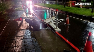 施工區警示燈未亮？　男大生疑閃避撞分隔島喪命