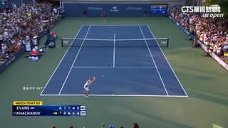 5小時35分馬拉松大戰！　Evans締美網賽史紀錄