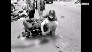 高雄母女遭撞送醫！　家屬控肇事騎士態度惡劣