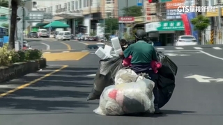 驚！　騎士變「行動回收場」　車牌.方向燈遮蔽還鬼切