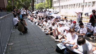 小草無畏高溫挺柯文哲　白營大咖接力喊話