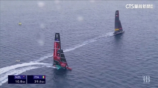 驚險！美洲杯帆船資格賽　紐西蘭隊險遭雷劈