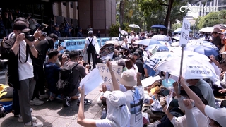 北檢外白天「零星小草」　毛嘉慶.練鴻慶與警爆衝突