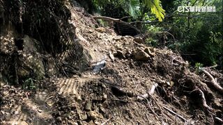 大坑步道因颱坍塌封閉　民眾闖拍「勘災照」挨轟