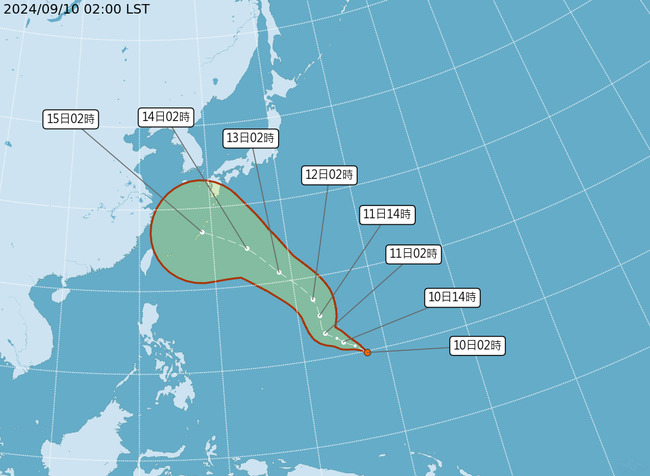 記得帶傘！北、東有大雨 「貝碧佳」颱風最快明生成 | 華視新聞