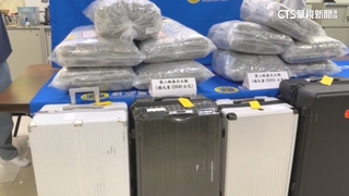 港地勤來台假觀光真運毒　行李藏近億元大麻