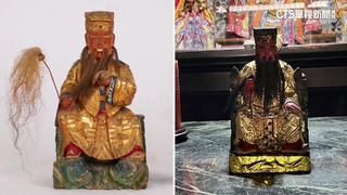 神像被掉包！　「鬼谷子」變「呂洞賓」　宜蘭城隍廟急報警