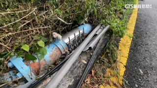 柴山現4樓高噴泉？　竟是自來水管減壓閥遭撞斷