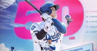 大谷翔平締造MLB史上首「51-51」紀錄　單場繳出3轟2盜