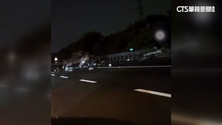 國1雲林段恐怖追撞！　2車「扭曲變鐵球」　3死1傷