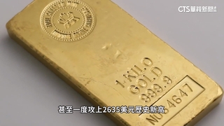 聯準會降息.中東衝突攀升！　國際金價飆高
