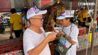 東港迎王登場！　首日備逾6千份飯湯　信眾擠爆