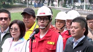 山陀兒進逼！　陳其邁：加速滯洪池排空.做好防範