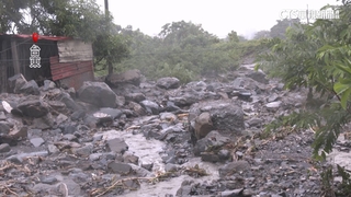 沙崙溪暴漲水漫大王村！　沖毀釋迦園.機具農舍