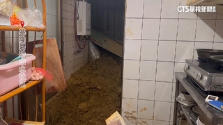 土石泥沙猛灌碧砂　住戶：水濁不敢飲用