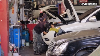 颱風過境殃路邊車輛毀損　保養廠工作量暴增