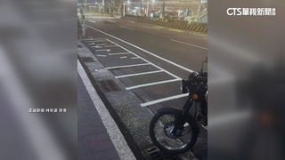 車格標線如「貼紙」輕碰就剝落　基隆市府：污漬造成