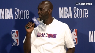 「狼王」魅力襲台！　NBA傳奇K.　Garnett現身東區