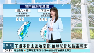 留意溫差！　早晚天氣稍轉涼　白天氣溫漸回升