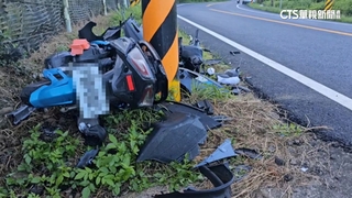 2男大生「絕命彎道」撞桿亡　5年奪7命將拓寬移桿