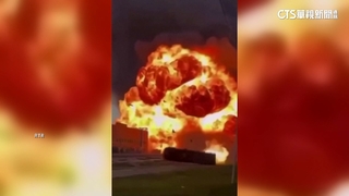 火球竄天！　車臣加油站大爆炸　至少4死5傷
