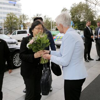 蔡英文訪歐抵捷克　今出席「公元2000論壇」發表演說