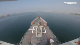 銘傳艦緊急出港監控　雄三飛彈「舉起彈箱」戰備狀態